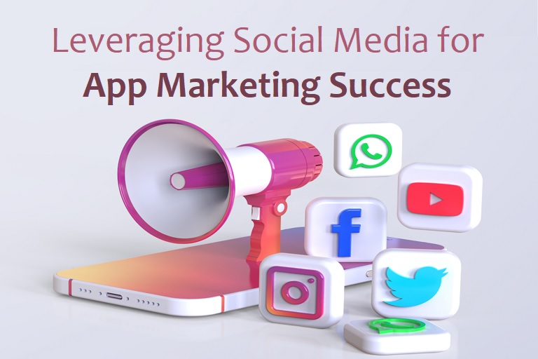 Image showcasing the power of social media for app marketing success. Unlock the potential of social media platforms and skyrocket your app's growth!