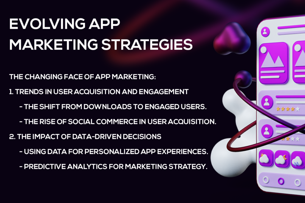 Evolving App Marketing Strategies illustration.