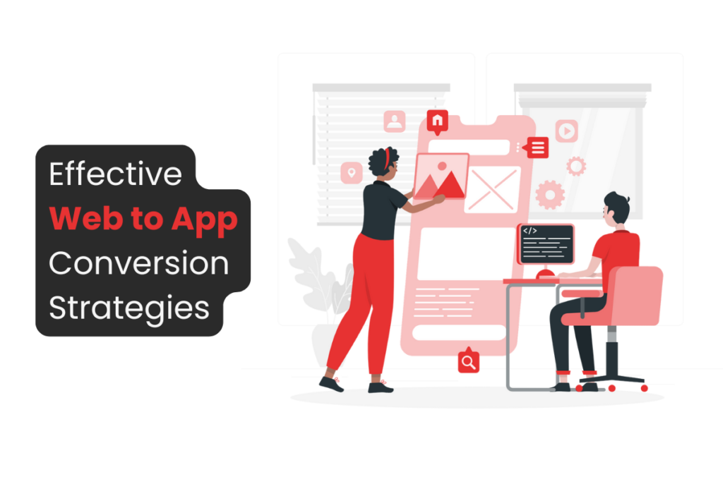 Effective Web to App Conversion Strategies for 2025 Boost user engagement with proven web to app conversion strategies. Learn how to seamlessly transition users, increase downloads, and maximize your mobile presence in 2025. Outline Introduction: Definition of web to app conversion Importance of web to app strategies in today's digital landscape Brief overview of the benefits of converting web users to app users Understanding the Web to App Conversion Funnel Awareness stage: Attracting web users Consideration stage: Showcasing app benefits Conversion stage: Encouraging app downloads Retention stage: Keeping users engaged Key Advantages of Web to App Conversion Enhanced user experience Improved engagement and retention rates Increased revenue opportunities Access to device features (e.g., push notifications, offline mode) Effective Web to App Conversion Strategies 3.1. Smart App Banners 3.2. Interstitial Ads 3.3. Personalized Push Notifications 3.4. QR Codes for Easy App Downloads 3.5. Email Marketing Campaigns 3.6. Social Media Promotion Optimizing User Experience for Seamless Transition 4.1. Consistent Branding Across Platforms 4.2. Simplified App Onboarding Process 4.3. Cross-Platform Data Synchronization 4.4. Progressive Web Apps (PWAs) as a Bridge Leveraging Analytics for Web to App Conversion Success 5.1. Tracking User Behavior on Web and App 5.2. Identifying High-Value Web Users for Targeted Conversion 5.3. A/B Testing Different Conversion Strategies 5.4. Measuring and Improving Conversion Rates Overcoming Common Challenges in Web to App Conversion 6.1. Addressing User Hesitation to Download Apps 6.2. Minimizing App Abandonment After Installation 6.3. Ensuring Cross-Device Compatibility 6.4. Balancing Web and App Experiences Case Studies: Successful Web to App Conversion Strategies 7.1. E-commerce: Amazon's App-Exclusive Deals 7.2. Social Media: Instagram's Web to App Transition 7.3. News and Media: The New York Times' Digital Transformation Future Trends in Web to App Conversion 8.1. AI-Powered Personalization 8.2. Voice-Activated App Downloads 8.3. Augmented Reality (AR) App Previews 8.4. Blockchain for Seamless Cross-Platform Experiences Conclusion: Recap of key web to app conversion strategies Importance of continual optimization and adaptation Encouragement for businesses to embrace web to app conversion for growth and success https://studiomosaicapps.com/